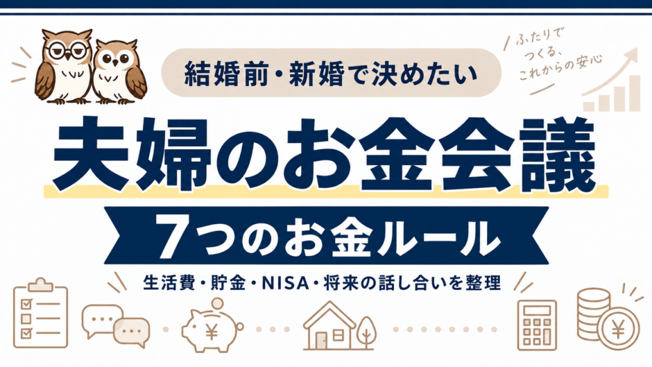 夫婦のお金会議 結婚前・新婚で決めたい7つのお金ルール